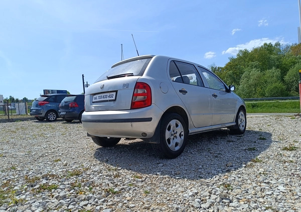 Skoda Fabia cena 3360 przebieg: 243744, rok produkcji 2001 z Milicz małe 211